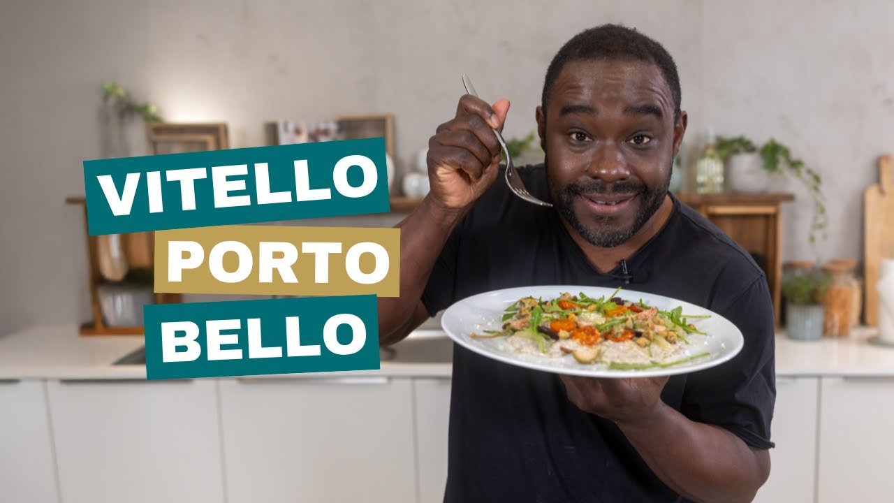 Vitello Portobello mit Kaperncreme