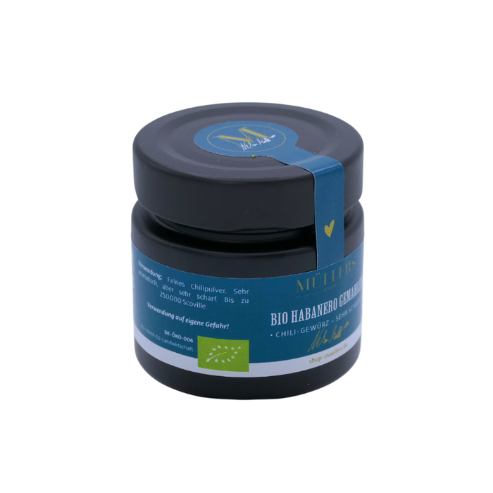 Bio Müllers at home - Habanero gemahlen sehr scharf 20g