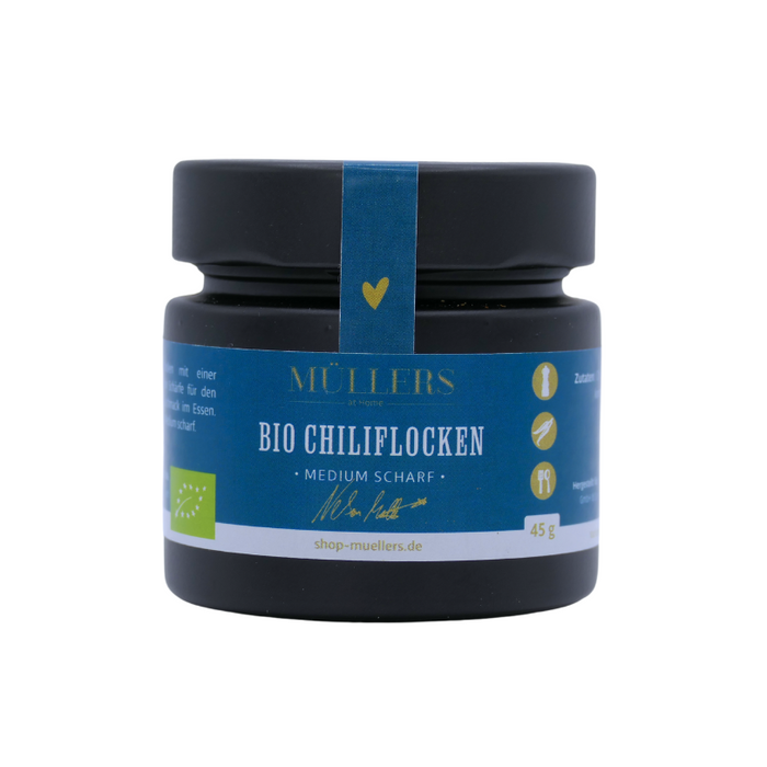 Bio Müllers at home - Chiliflocken medium scharf 45g