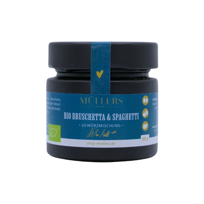 Bio Müllers at home - Bruschetta & Spaghetti 50g