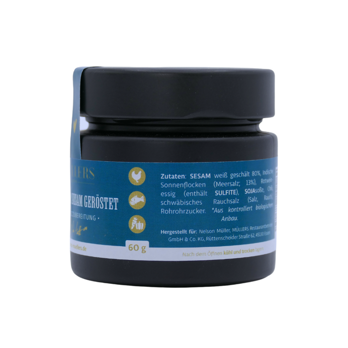 Bio Müllers at home - Weißer Sesam geröstet 60g