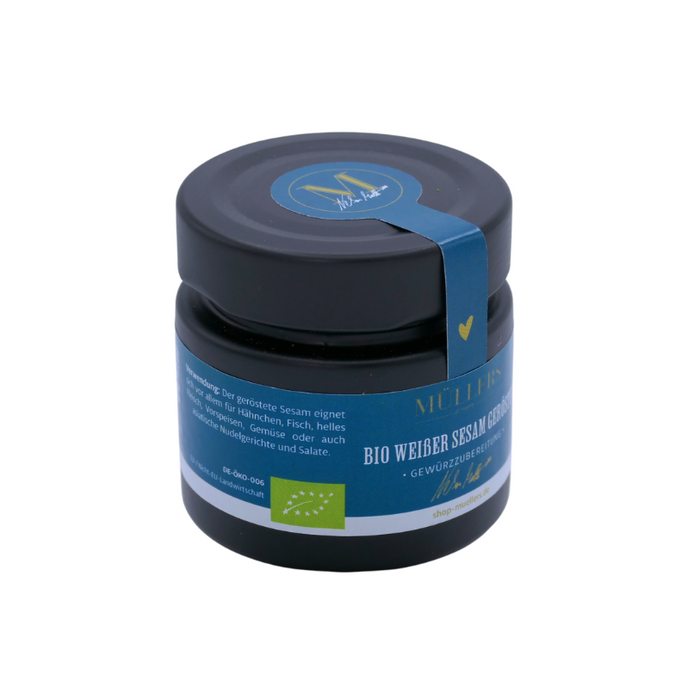 Bio Müllers at home - Weißer Sesam geröstet 60g