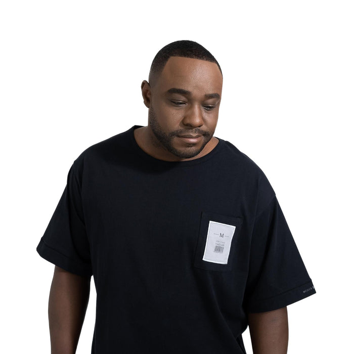 Müller & Müllerin Herren Oversized T-Shirt mit Brusttasche - Limitierte Kollektion