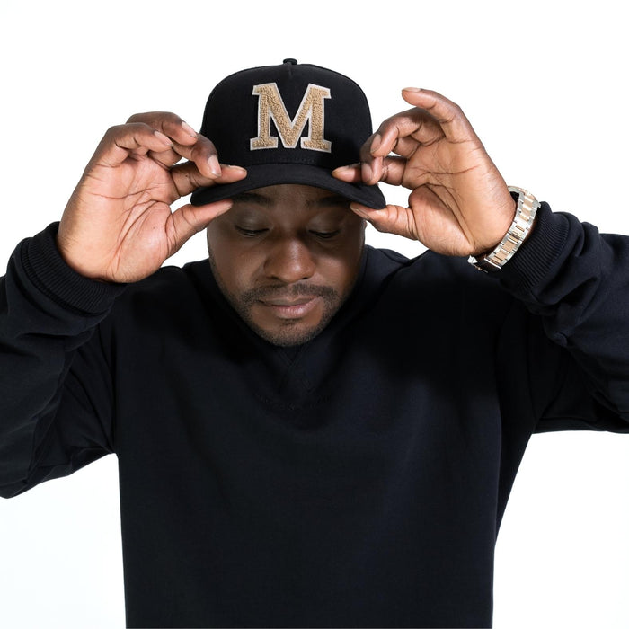 Müller & Müllerin Baseball Cap Schwarz mit M-Logo - Limitierte Kollektion