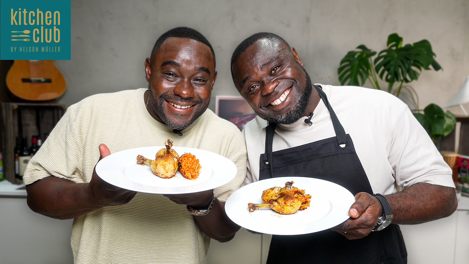 Das beliebteste Reisgericht aus Ghana 🇬🇭 mit Gerald Asamoah (Jollof Rice)