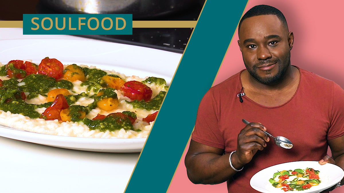 Risotto mit Tomaten und Pesto — Müllers Shop Risotto mit Tomaten und Pesto — Müllers Shop