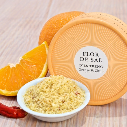 Bio Flor de Sal d'Es Trenc - Orange & Chili - Limited Edition 60g